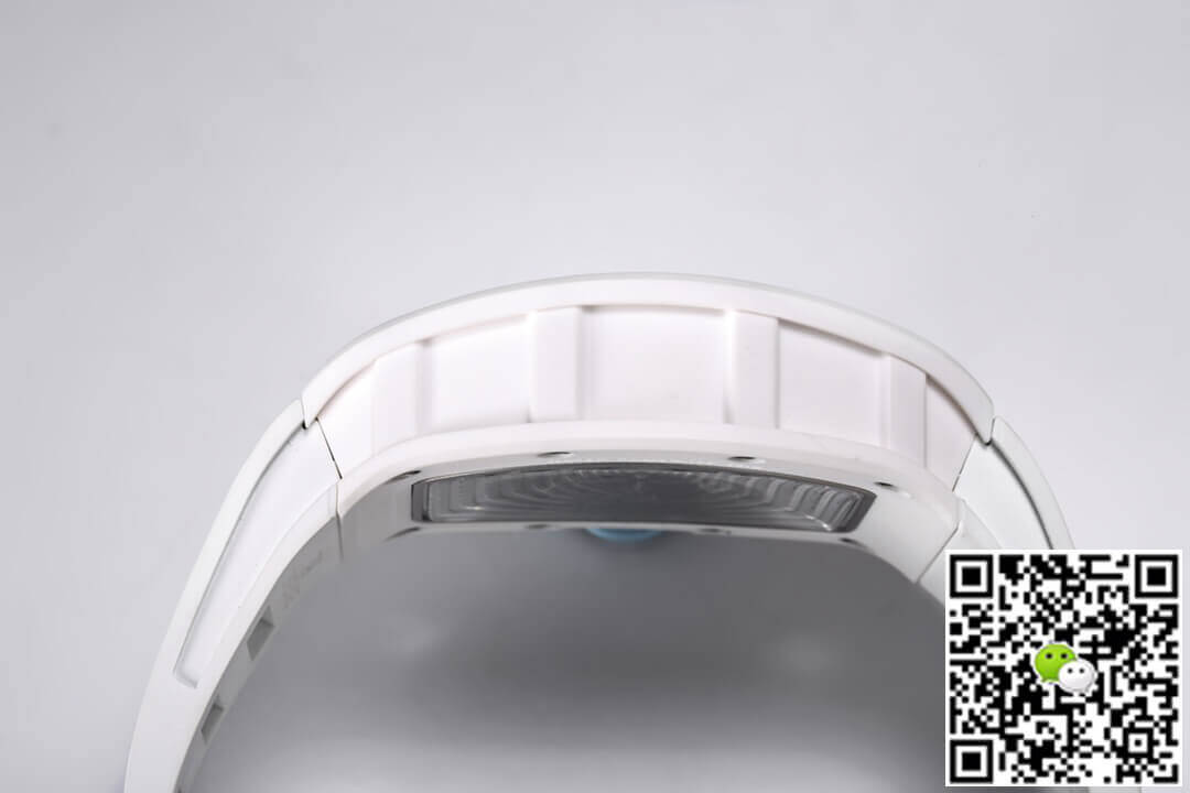 Replica Richard Mille RM-055 1:1 Best Edition BBR Factory White Ceramic Case