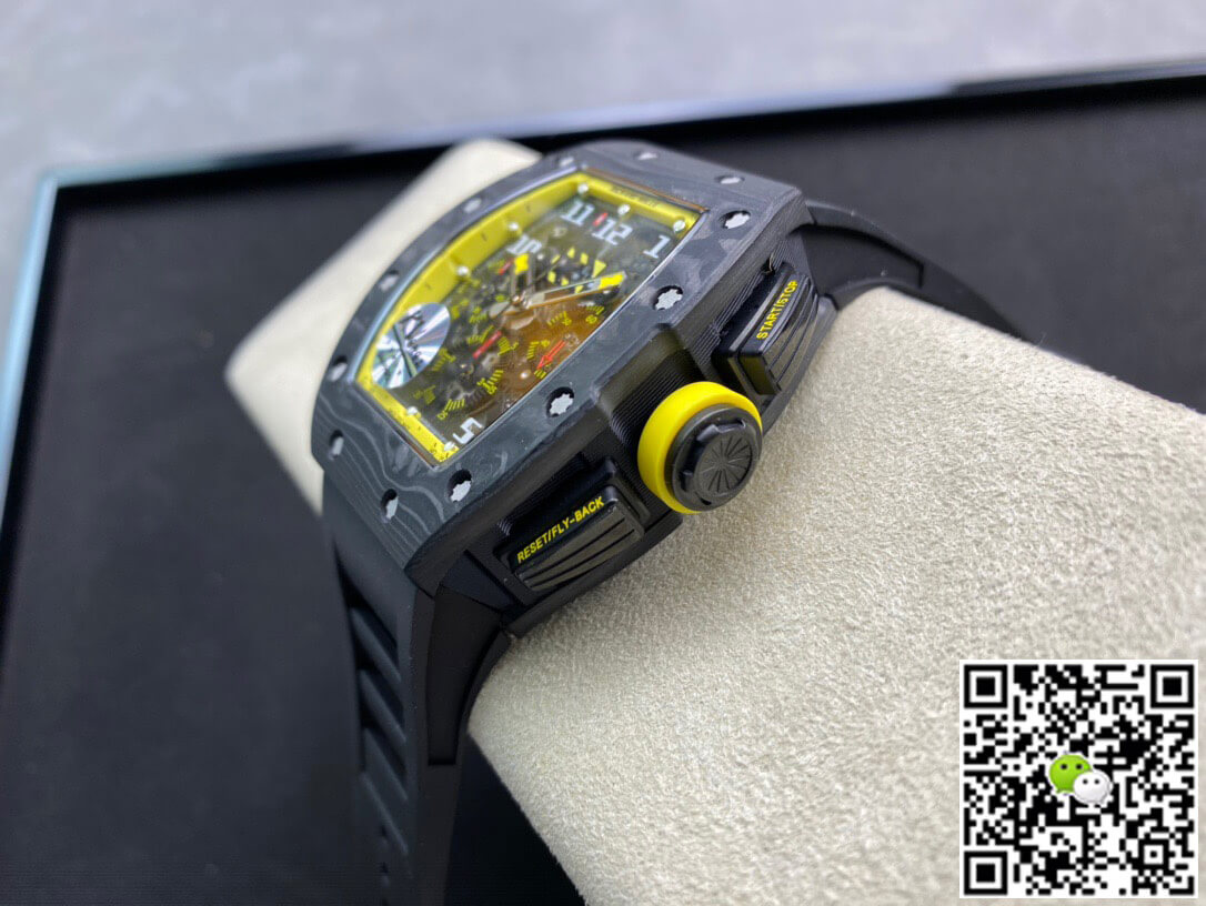Replica Richard Mille RM-011 1:1 Best Edition KV Factory Forged Carbon