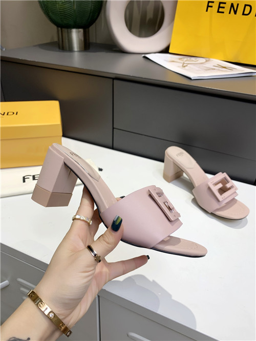 F**di thick heel sandals