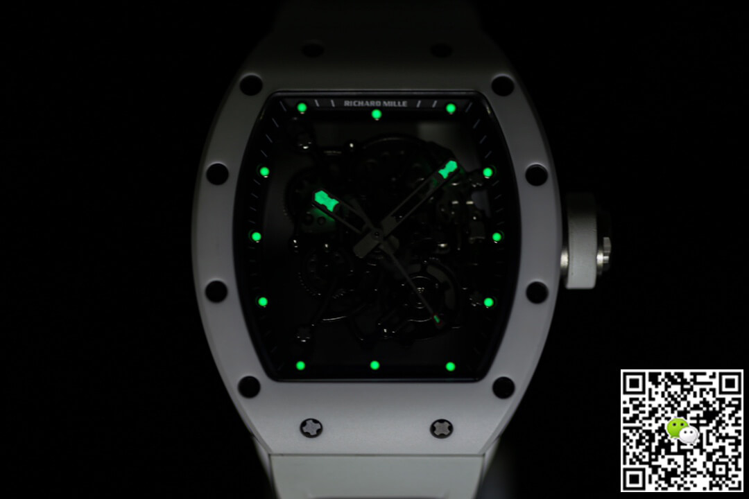Replica Richard Mille RM-055 1:1 Best Edition BBR Factory Ceramic Case
