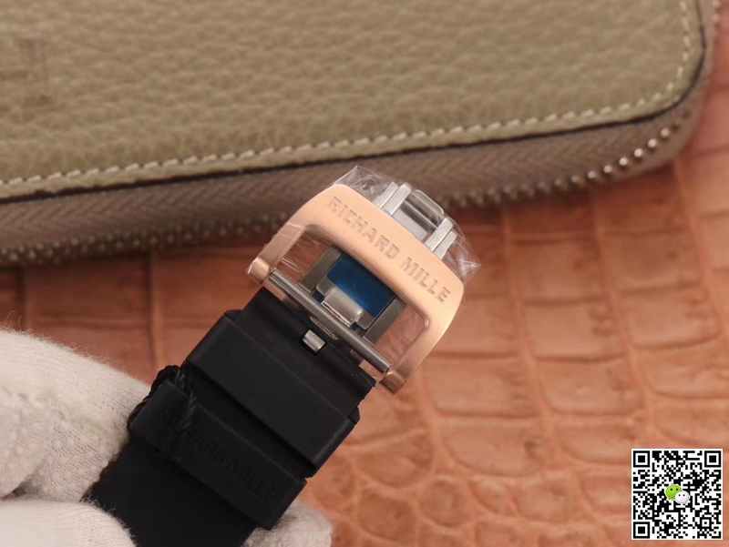 Replica Richard Mille RM011 RG/5423 1:1 Best Edition KV Factory Rose Gold D1am0nd Swiss Movement