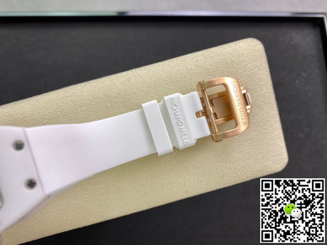 Richard Mille Replica RM 07-01 1:1 Best Edition RM Factory Ceramic White Strap