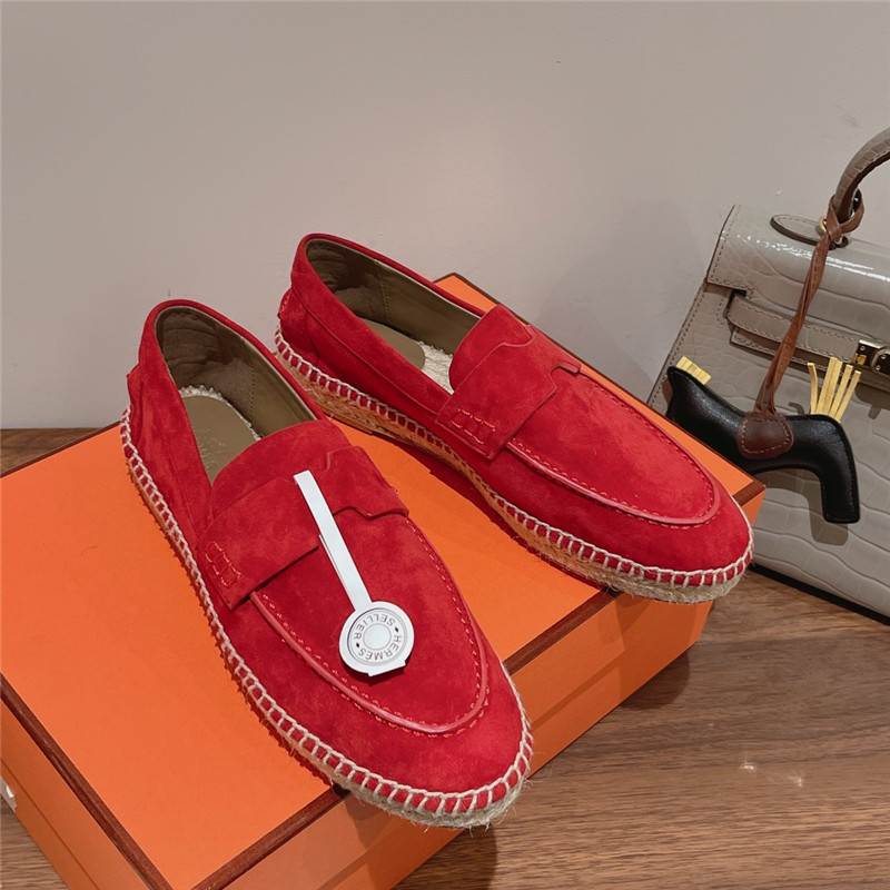 H**me5 classic flat loafers