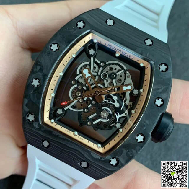 Replica Richard Mille RM055 1:1 Best Edition KV Factory V2 Skeleton Dial