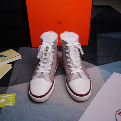 H**me5 Birkin Replica wool high-top shoes