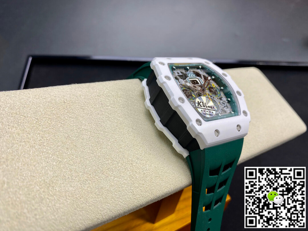 Replica Richard Mille RM011-03 1:1 Best Edition KV Factory Green Strap
