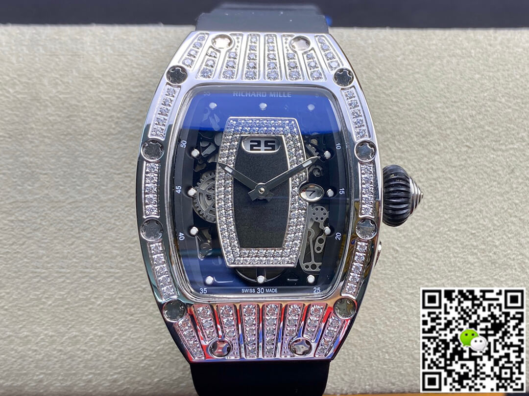 Richard Mille Replica RM07-01 1:1 Best Edition RM Factory D1am0nd Case
