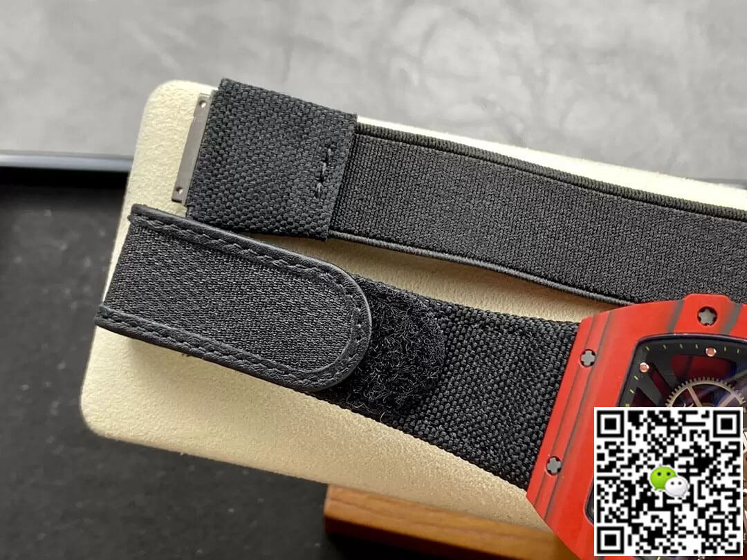 Richard Mille Replica RM27-03 Tourbillon 1:1 Best Edition BBR Factory Red Carbon Fiber Case