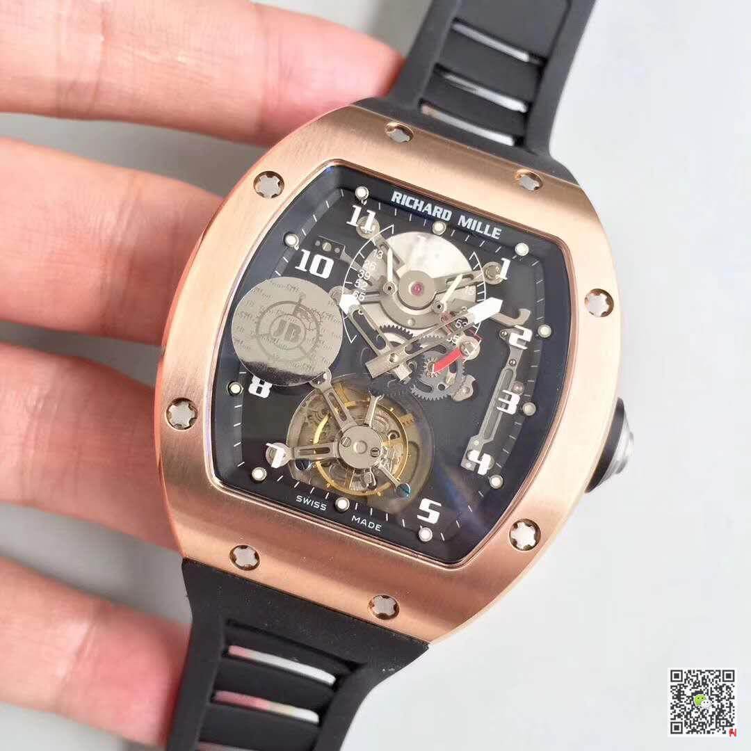 Replica Richard Mille RM001 Tourbillon JB factory 1:1 Best Edition Swiss Tourbillon