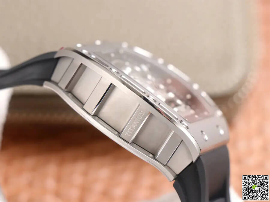 Replica Richard Mille RM52-01 Tourbillon 1:1 Best Edition JB Factory Skull Dial