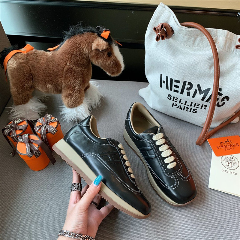 H**me5 Birkin Replica vintage sneakers Black