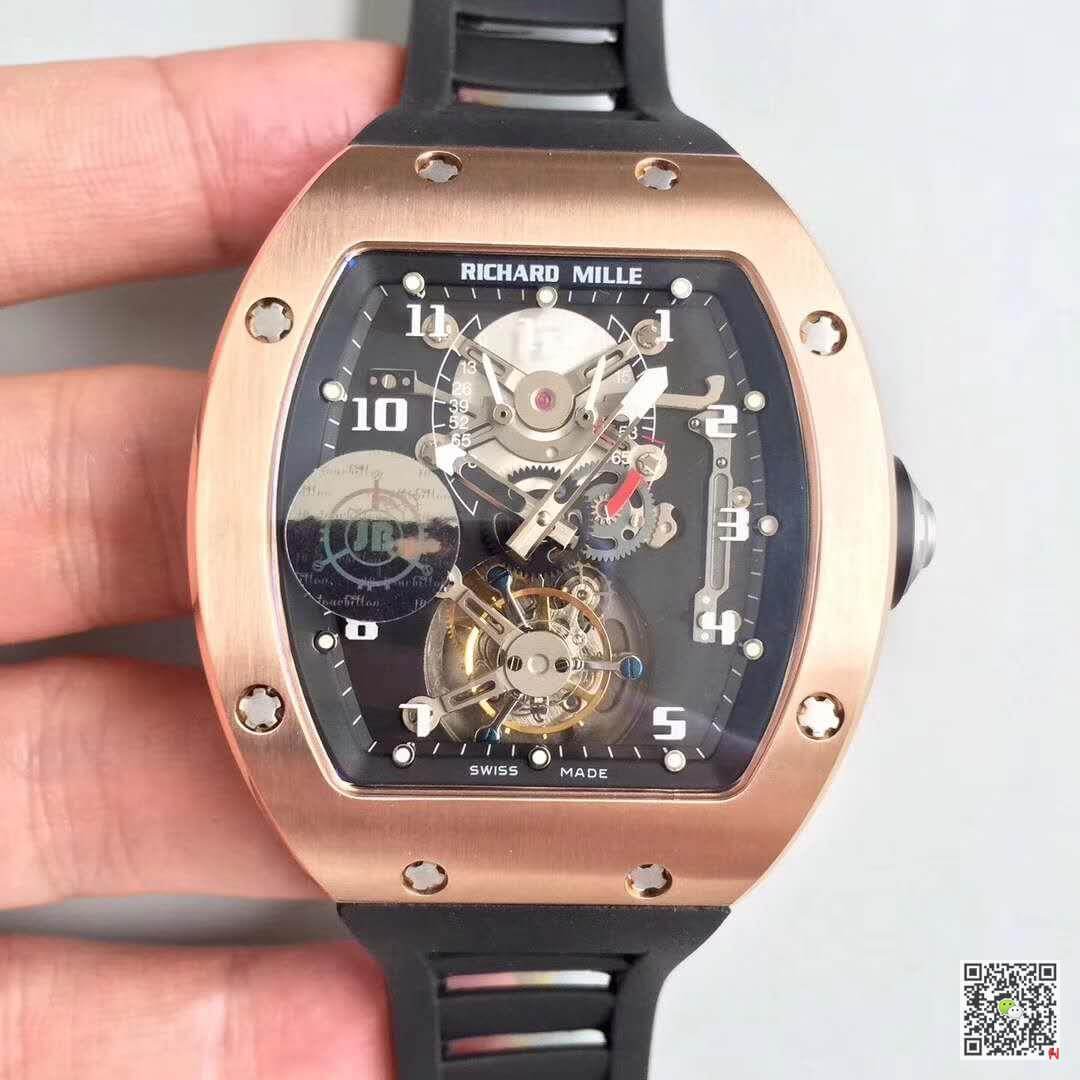 Replica Richard Mille RM001 Tourbillon JB factory 1:1 Best Edition Swiss Tourbillon