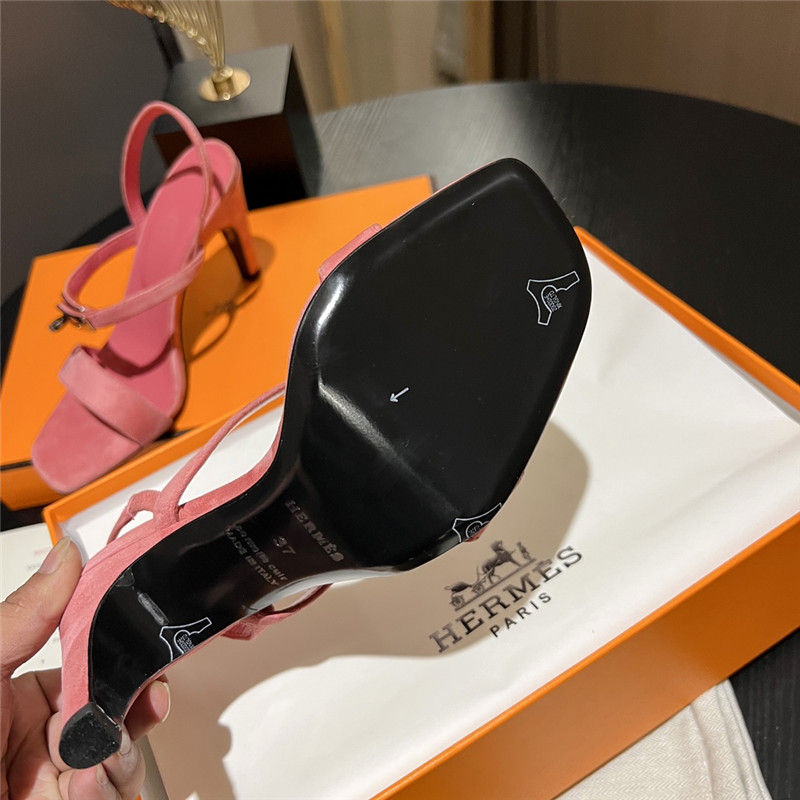 H**me5 Sandals Dupe classic H high-heeled sandals