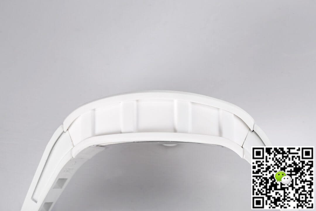 Replica Richard Mille RM-055 1:1 Best Edition BBR Factory V2 White Ceramic Case
