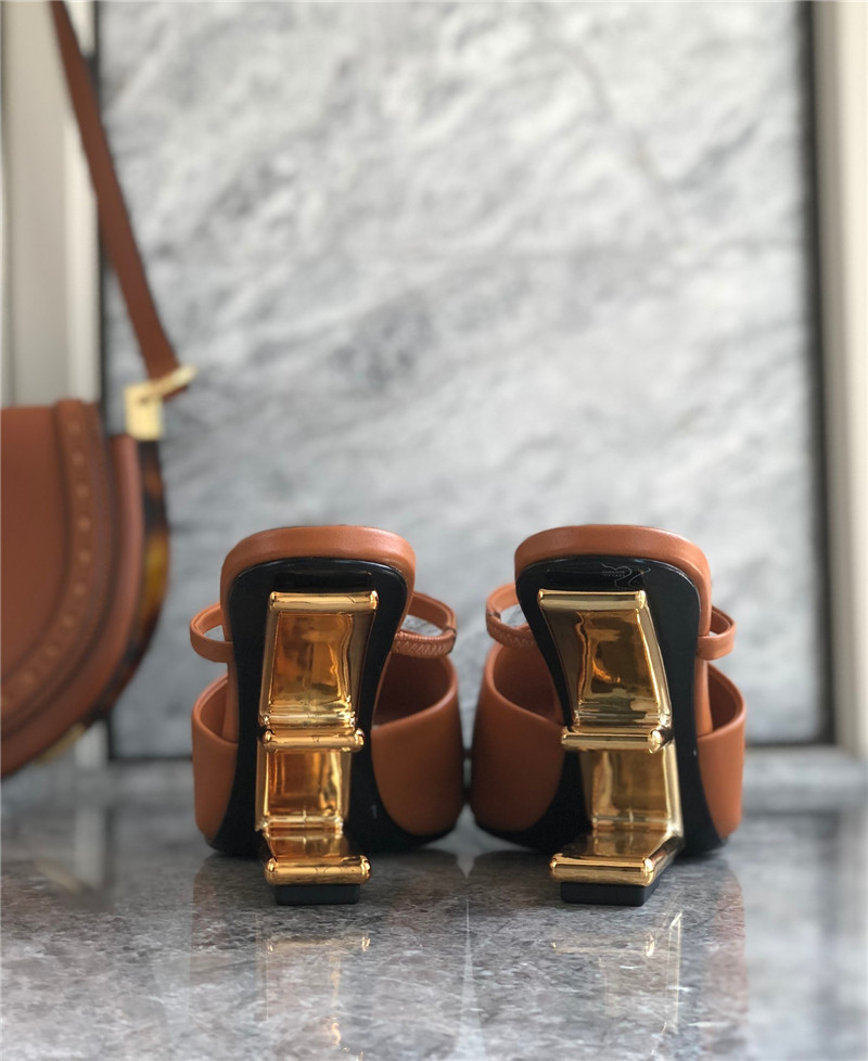 F**di first high-heeled sandal