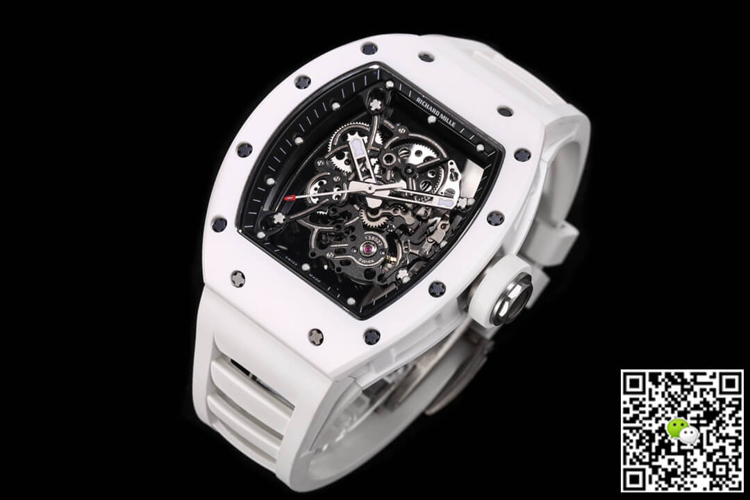 Replica Richard Mille RM-055 1:1 Best Edition BBR Factory Ceramic Case
