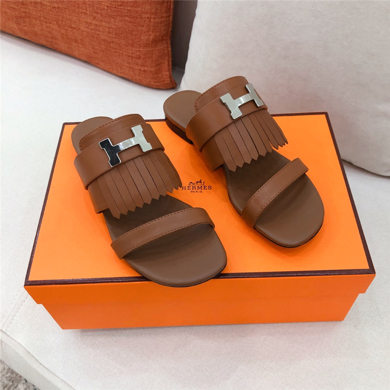 H**me5 H flat slipper sandals