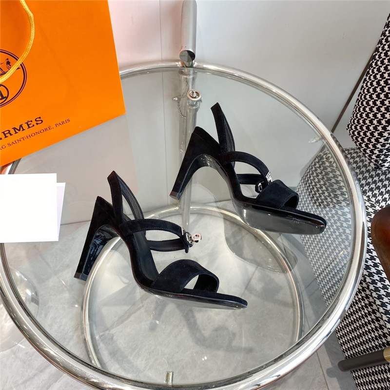 H**me5 Glamor Kelly buckle high-heeled sandals