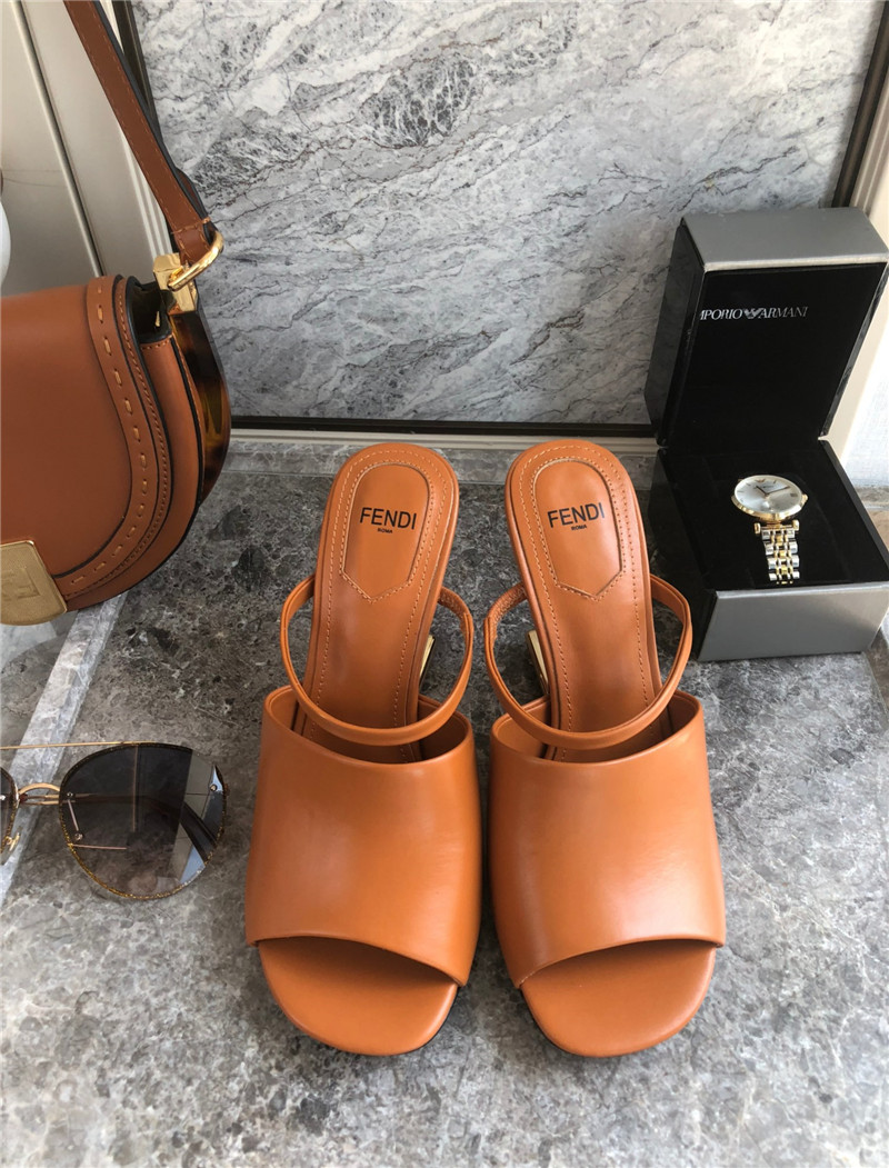 F**di first high-heeled sandal