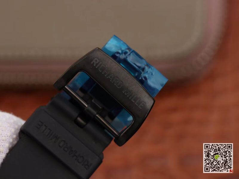 Replica Richard Mille Pablo Mac Donough RM53-01 1:1 Best Edition Swiss ETA Imported mechanical movement Skeleton Dial Black rubber strap