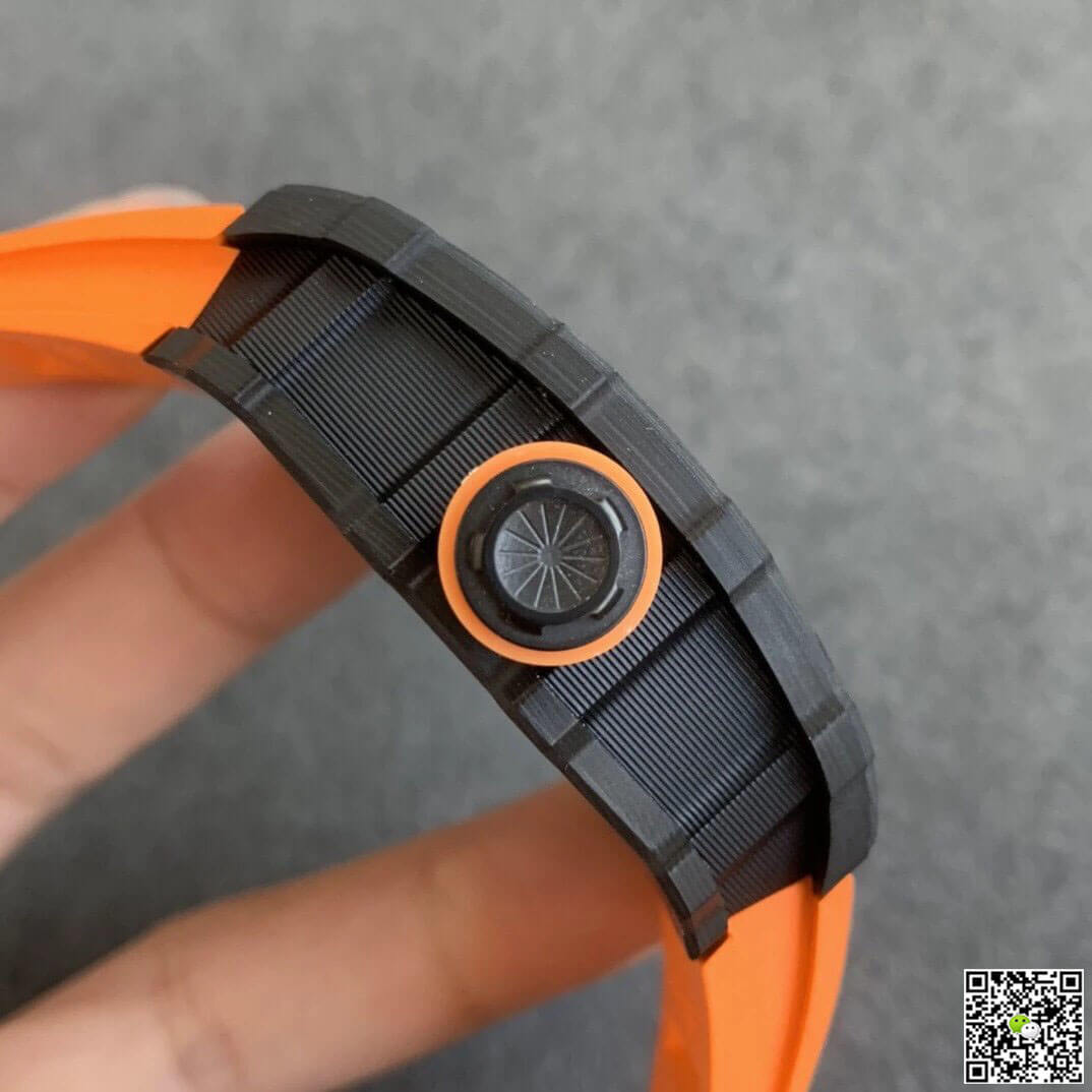 Replica Richard Mille RM35-02 1:1 Best Edition KV Factory V3 Orange Strap