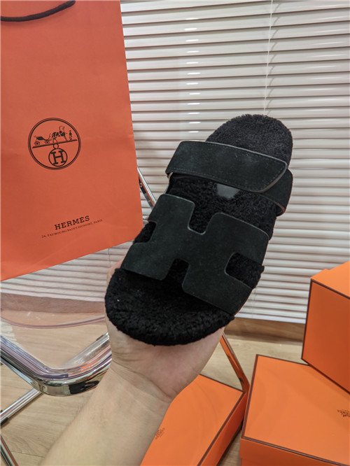 H**me5 lamb wool flat slippers