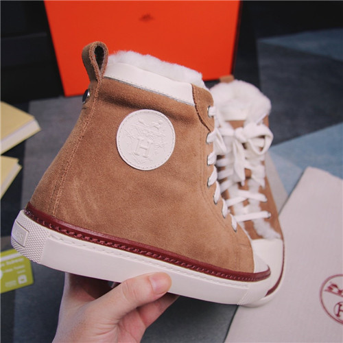 H**me5 Birkin Replica wool high-top shoes