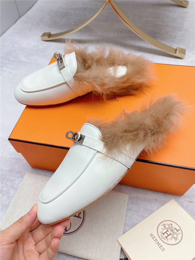 H**me5 classic wool slippers