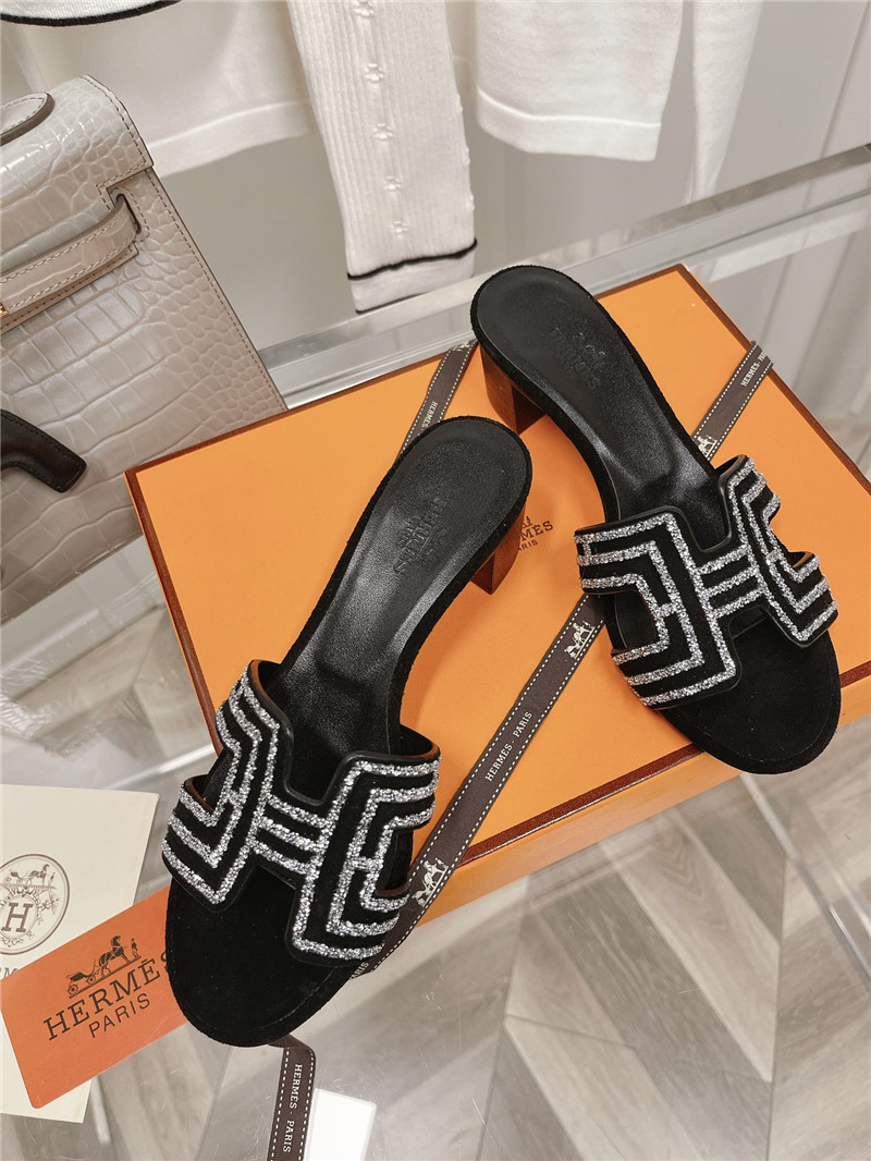 H**me5 Sandals Dupe chunky heel sandals slippers