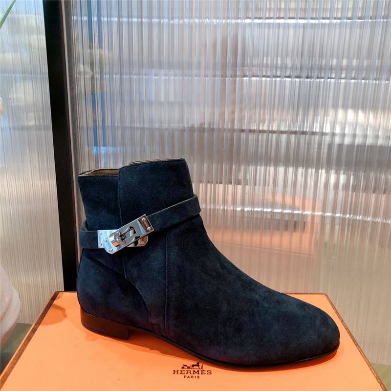 H**me5 kelly buckle ankle boots