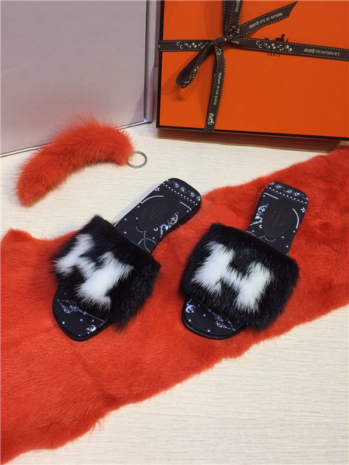 H**me5 mink slippers replica shoes