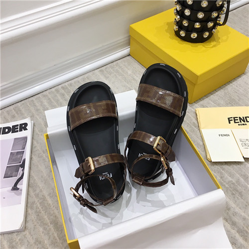 F**di platform sandals womens