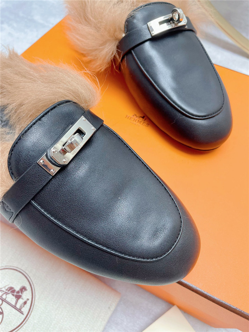 H**me5 classic wool slippers