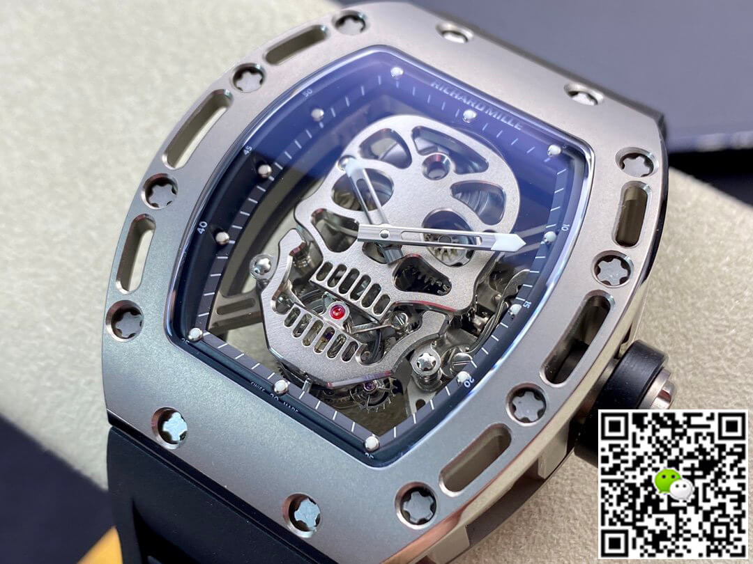 Replica Richard Mille RM052 Tourbillon 1:1 Best Edition EUR Factory Skull Dial