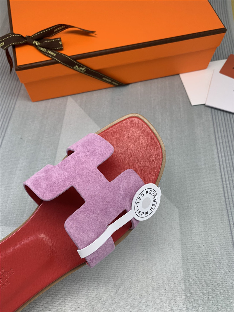 H**me5 flat H slippers womens