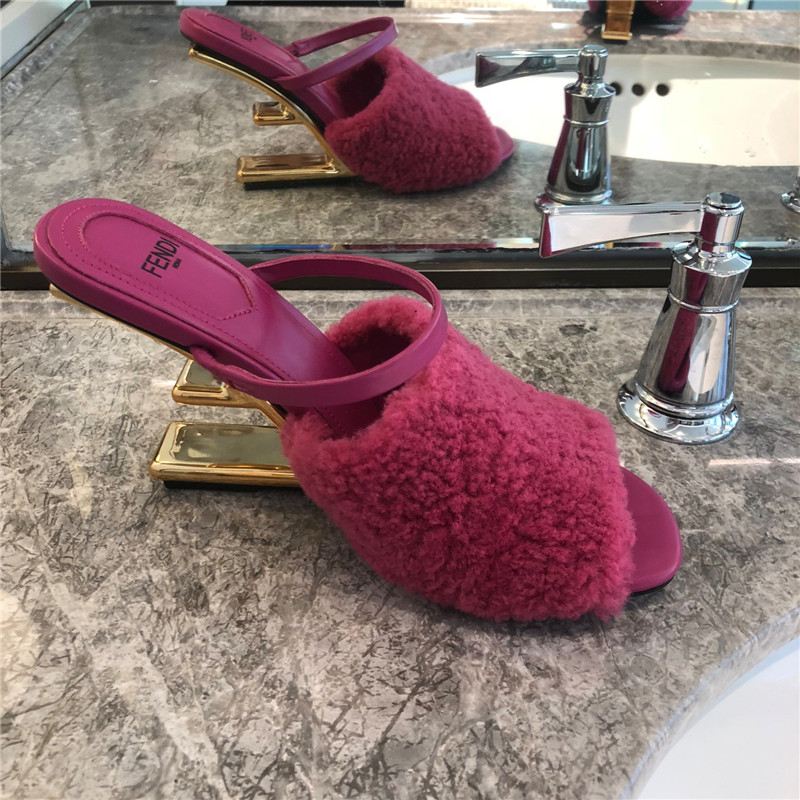 F**di first high-heeled sandal