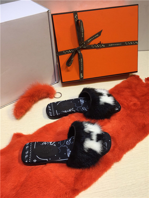 H**me5 mink slippers replica shoes