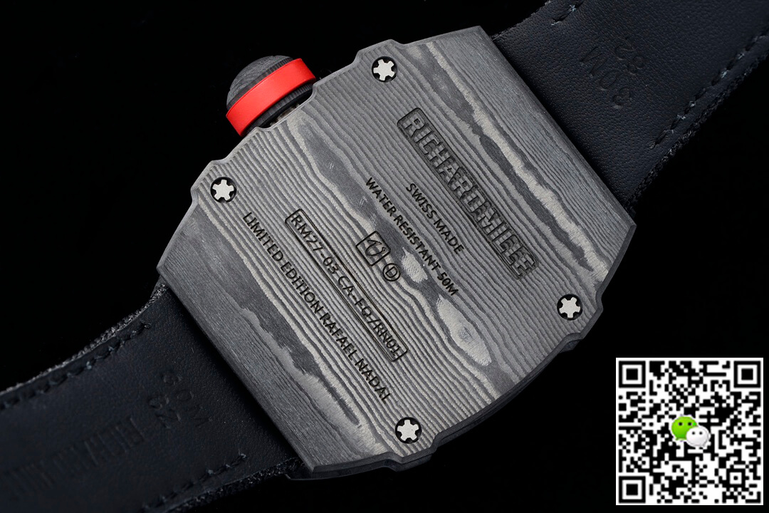 Replica Richard Mille RM27-03 Rafael Nadal Tourbillon 1:1 Best Edition RM Factory Skeleton Dial