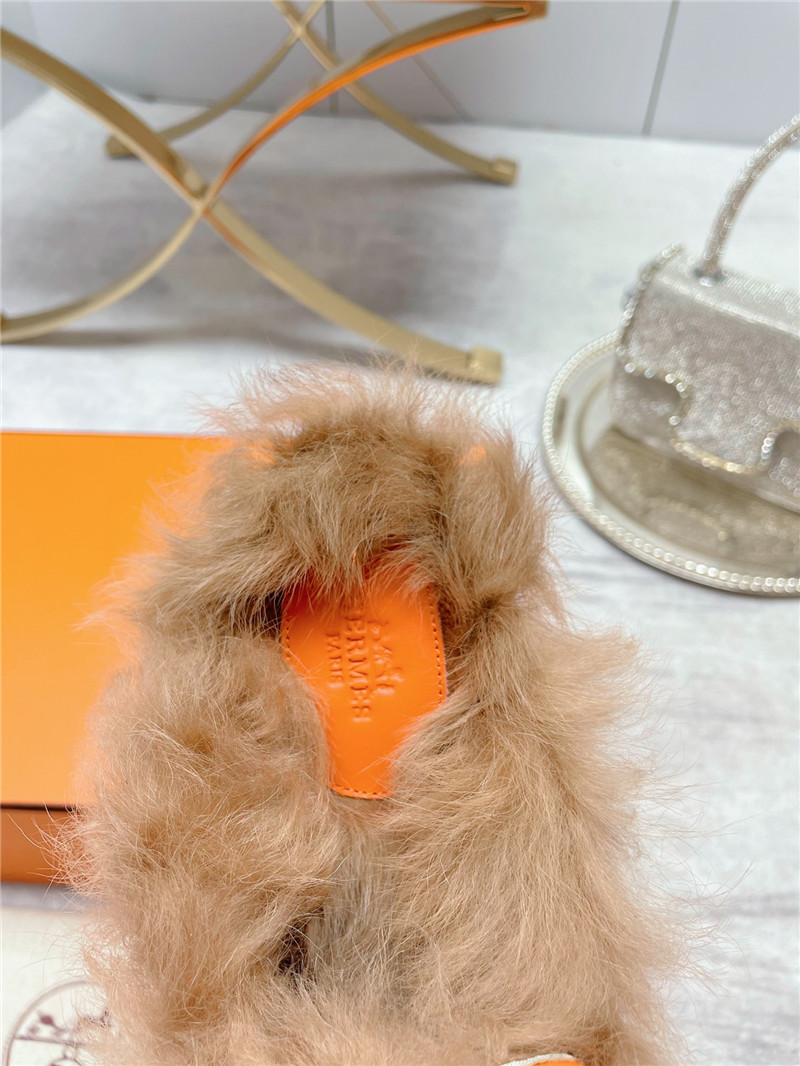 H**me5 classic wool slippers