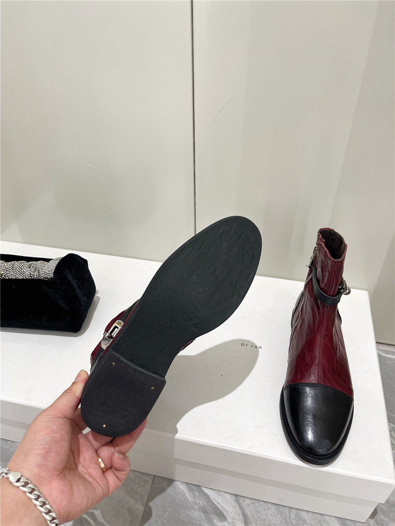 H**me5 kelly zip ankle boots