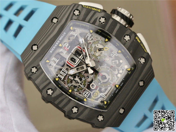 Replica Richard Mille RM11-03 1:1 Best Edition KV Factory Blue Strap