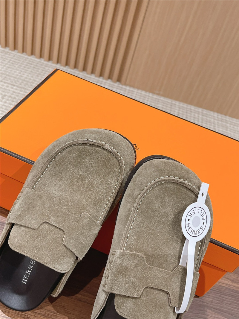 H**me5 Moe Mueller s half -drooping shoes