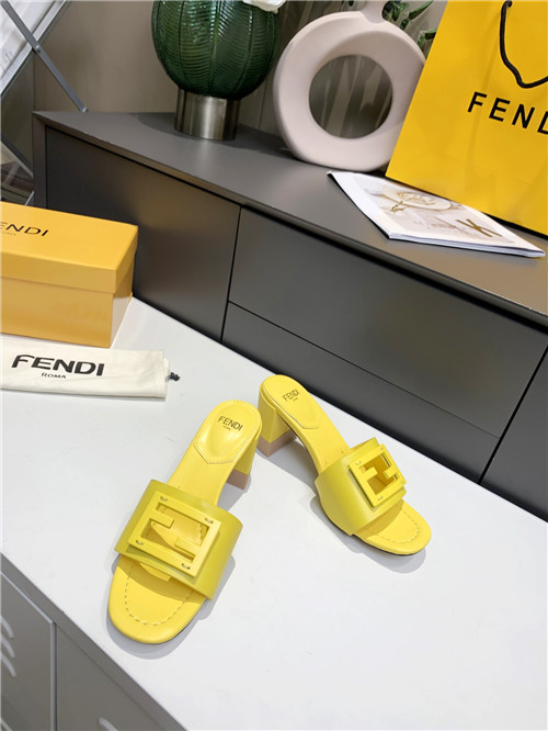 F**di thick heel sandals