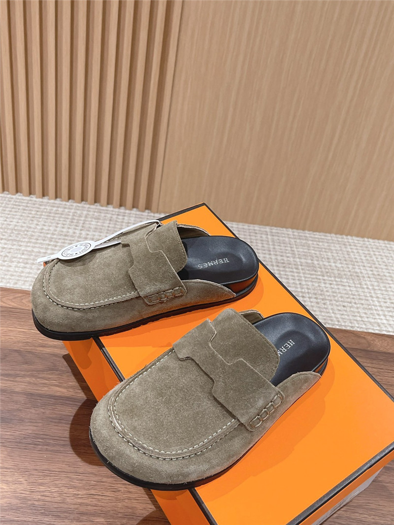 H**me5 Moe Mueller s half -drooping shoes