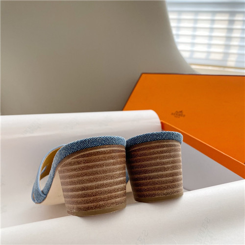 H**me5 oasis denim sandals