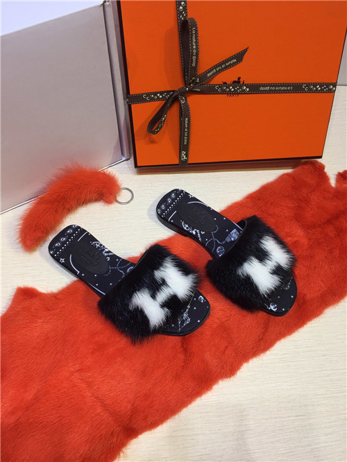 H**me5 mink slippers replica shoes