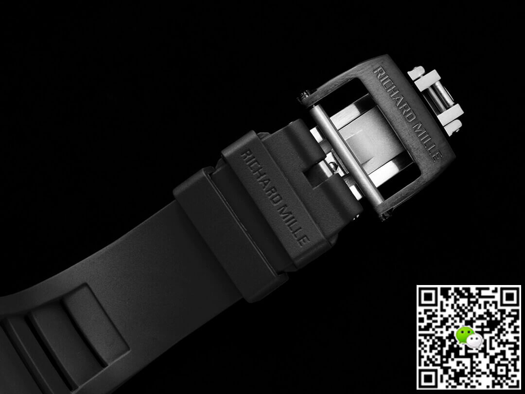 Replica Richard Mille RM27-02 Rafael Nadal Tourbillon 1:1 Best Edition RM Factory Black Rubber Strap
