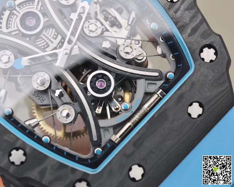 Replica Richard Mille RM53-01 1:1 Best Edition JB Factory Black Carbon Swiss Tourbillon Movement