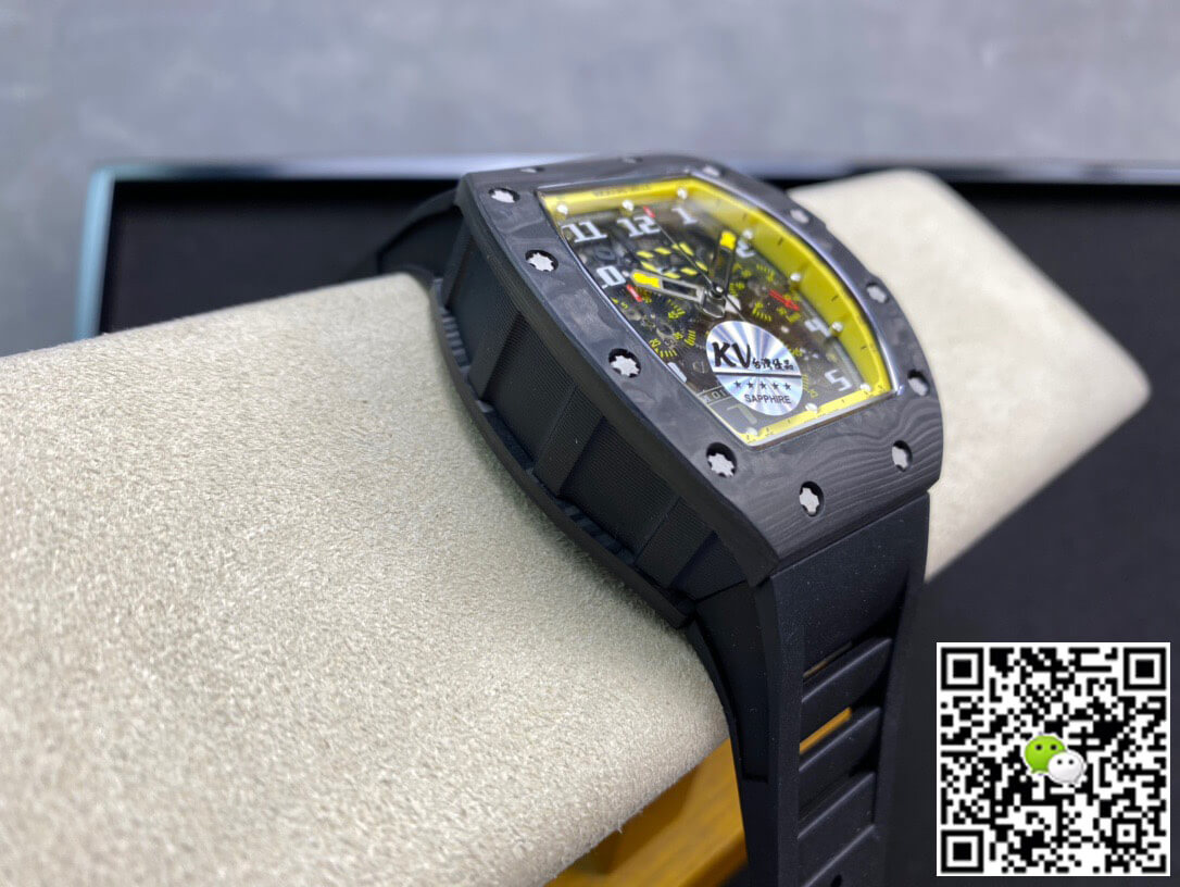 Replica Richard Mille RM-011 1:1 Best Edition KV Factory Forged Carbon