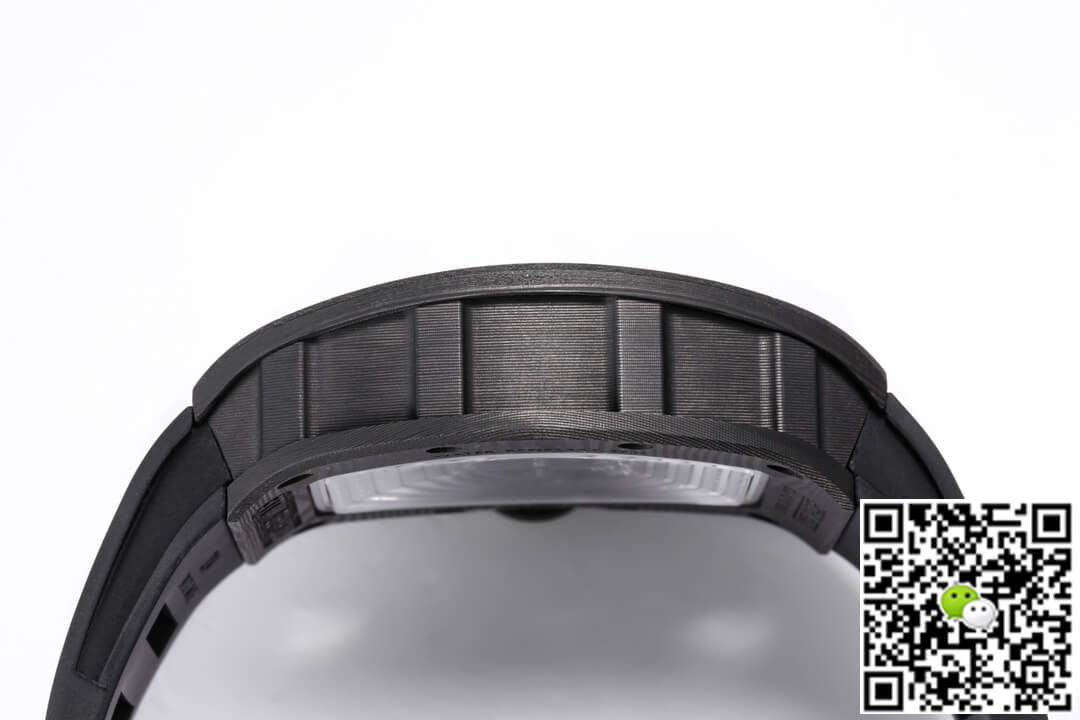 Replica Richard Mille RM055 NTPT 1:1 Best Edition BBR Factory Black Carbon Fiber Dial